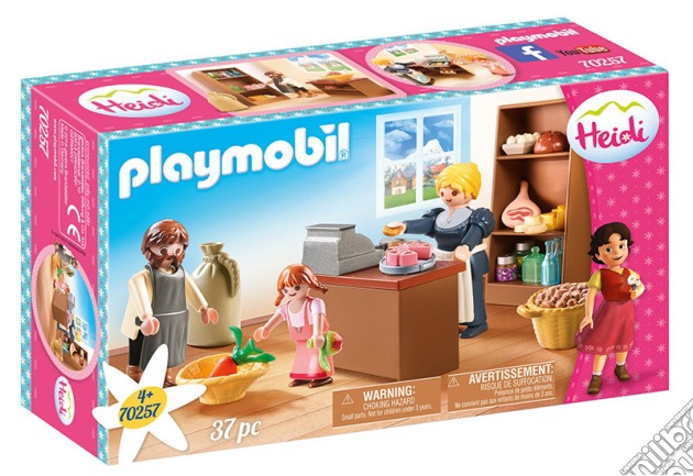 Playmobil 70257 - Heidi - Negozio Della Famiglia Keller gioco