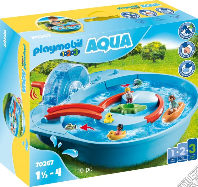 Playmobil: 70267 - 1-2-3 - Acqua - Giostra Acquatica gioco