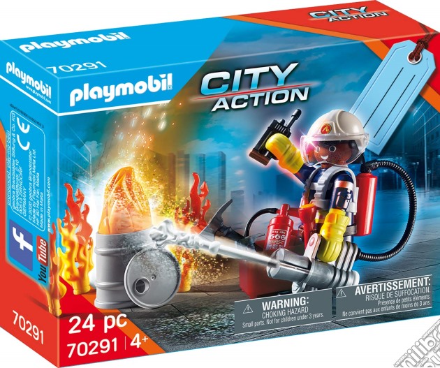 Playmobil 70291 - Gift Set Pompieri gioco
