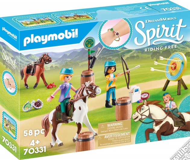 Playmobil: 70331 - Spirit - Tiro Al Bersaglio gioco