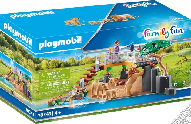 Playmobil: 70343 - Family Fun - Recinto Dei Leoni gioco