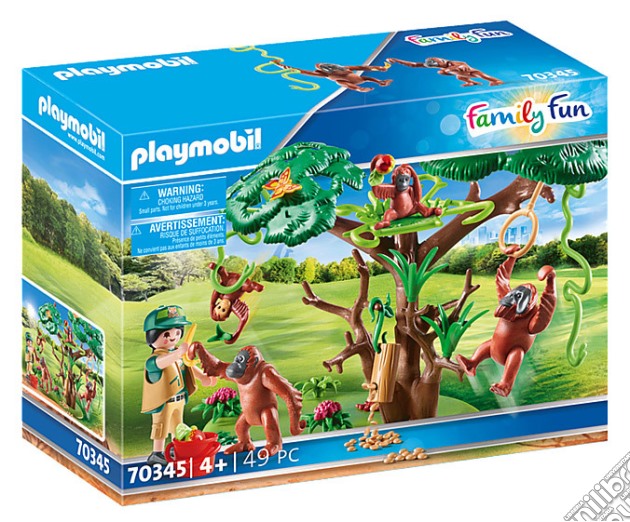 Playmobil 70345 - Family Fun - Oranghi Sugli Alberi gioco
