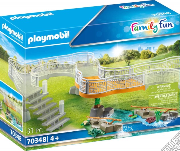 Playmobil: 70348 - Family Fun - Estensione Per Il Grande Zoo gioco