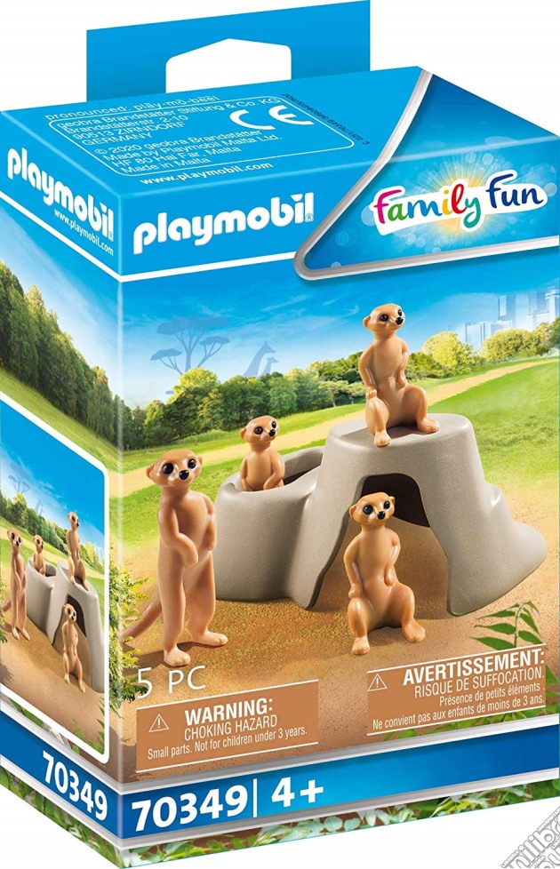 Playmobil 70349 - Family Fun - Colonia Di Suricati gioco
