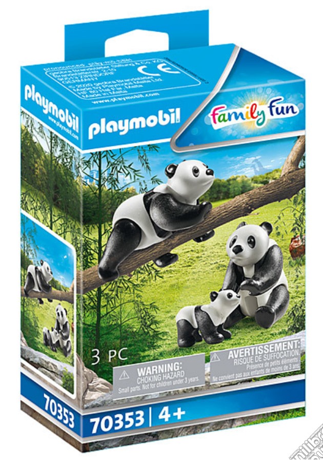 Playmobil 70353 - Family Fun - Famiglia Di Panda gioco