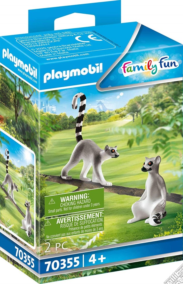 Playmobil: 70355 - Family Fun - Lemuri Catta gioco