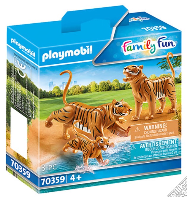 Playmobil: 70359 - Family Fun - Famiglia Di Tigri gioco