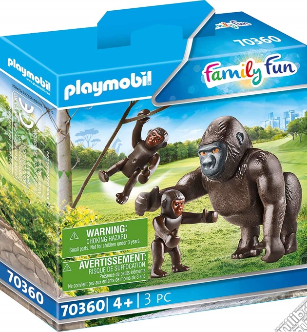 Playmobil 70360 - Family Fun - Famiglia Di Gorilla gioco
