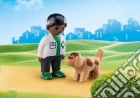 Playmobil 70407 - Veterinario Con Cagnolino 1.2.3 giochi