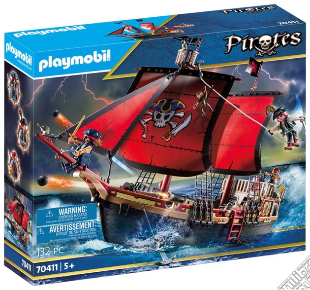 Playmobil: 70411 - Pirati - Galeone Dei Pirati gioco