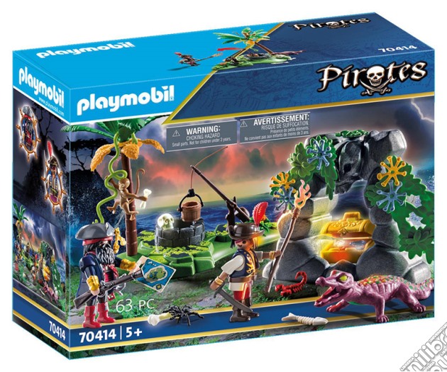 Playmobil: 70414 - Pirati - Nascondiglio Del Tesoro Dei Pirati gioco