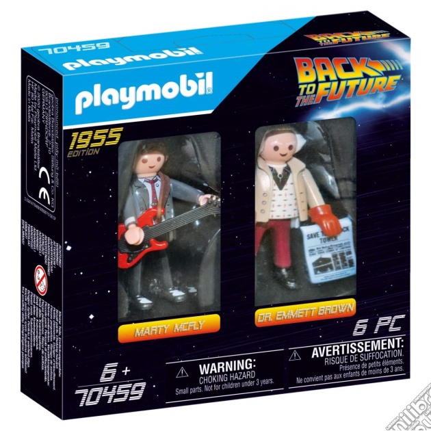Playmobil 70459 - Ritorno Al Futuro Marty & Doc Brown 1955 gioco
