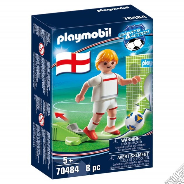 Playmobil 70484 - Sport E Azione - Giocatore Inghilterra gioco