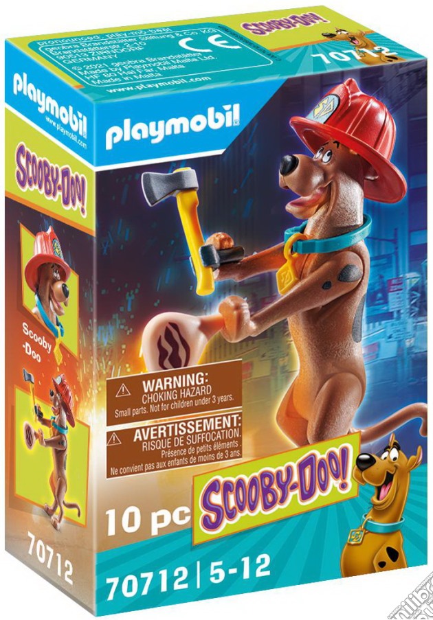 Playmobil: 70712 - Scooby-Doo! Scooby Vigile Del Fuoco gioco