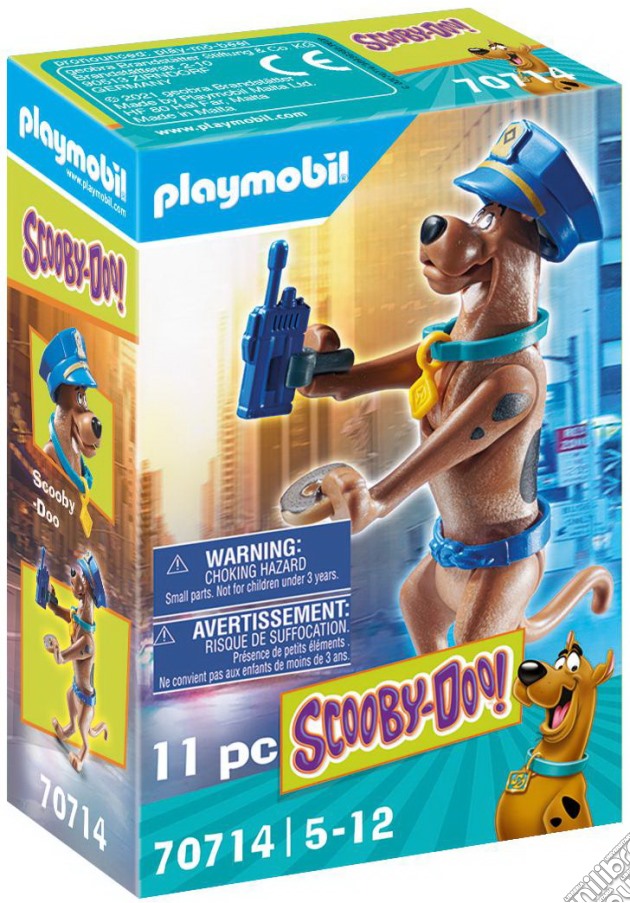 Playmobil: 70714 - Scooby-Doo! Scooby Poliziotto gioco