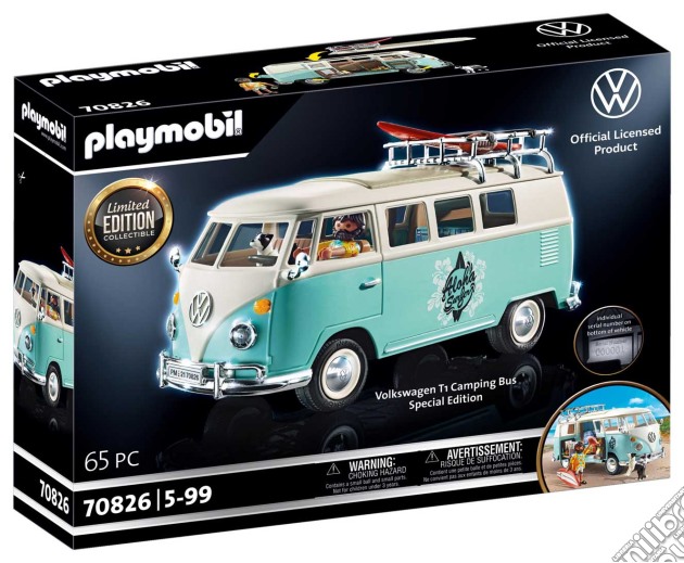 Playmobil: 70826 - Volkswagen Bulli T1 Special Edition gioco