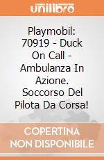 Playmobil: 70919 - Duck On Call - Ambulanza In Azione. Soccorso Del Pilota Da Corsa! gioco