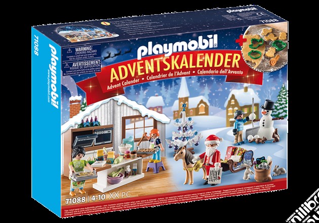 Playmobil: 71088 - Calendario Dell'Avvento - Pasticceria Di Natale gioco