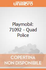Playmobil: 71092 - Quad Police giochi