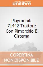 Playmobil: 71442 Trattore Con Rimorchio E Cisterna gioco