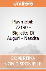 Playmobil: 72190 - Biglietto Di Auguri - Nascita giochi