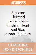 Amscan: Electrical Lantern Stick Flashing Heart And Star. Assorted 34 Cm gioco