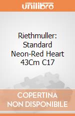 Riethmuller: Standard Neon-Red Heart 43Cm C17 giochi