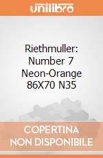 Riethmuller: Number 7 Neon-Orange 86X70 N35 giochi