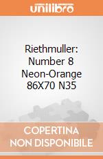 Riethmuller: Number 8 Neon-Orange 86X70 N35 giochi