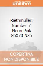 Riethmuller: Number 7 Neon-Pink 86X70 N35 giochi