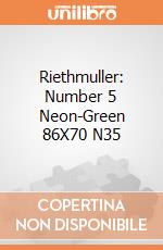 Riethmuller: Number 5 Neon-Green 86X70 N35 giochi