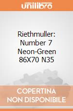 Riethmuller: Number 7 Neon-Green 86X70 N35 giochi