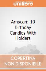 10 Birthday Candles With Holders gioco