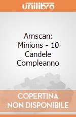Amscan: Minions - 10 Candele Compleanno gioco di Como Giochi