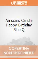 Amscan: Candle Happy Birthday Blue Q giochi