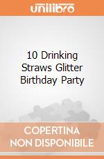 10 Drinking Straws Glitter Birthday Party gioco