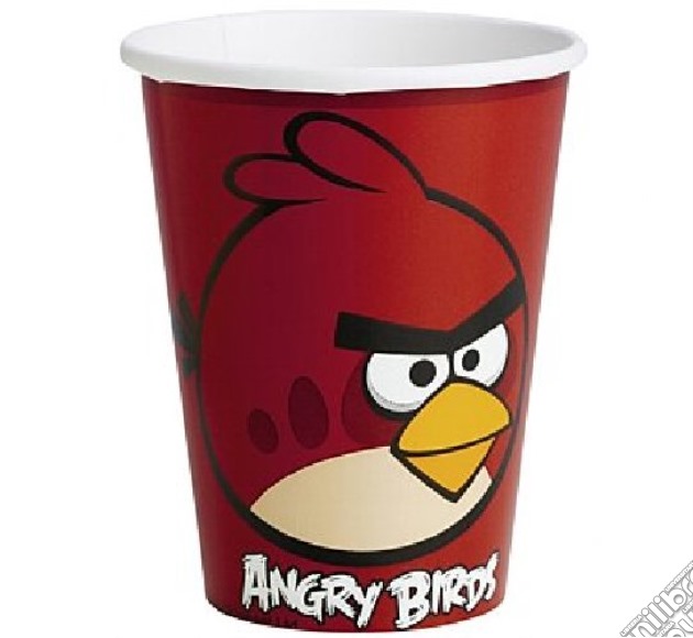 Angry Birds: 8 Bicchieri Di Carta gioco di Como Giochi