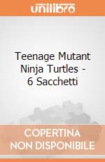 Teenage Mutant Ninja Turtles - 6 Sacchetti gioco di Giocoplast