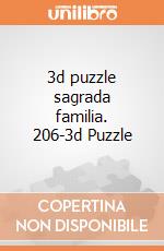 3d puzzle sagrada familia. 206-3d Puzzle gioco
