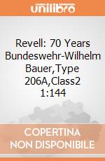 Revell: 70 Years Bundeswehr-Wilhelm Bauer,Type 206A,Class2 1:144 giochi