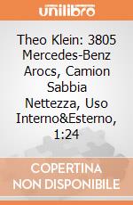 Theo Klein: 3805 Mercedes-Benz Arocs, Camion Sabbia Nettezza, Uso Interno&Esterno, 1:24 giochi