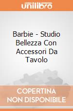 Barbie - Studio Bellezza Con Accessori Da Tavolo gioco