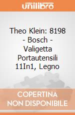 Theo Klein: 8198 - Bosch - Valigetta Portautensili 11In1, Legno gioco