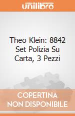 Theo Klein: 8842 Set Polizia Su Carta, 3 Pezzi giochi