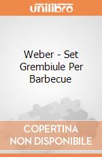 Weber - Set Grembiule Per Barbecue gioco