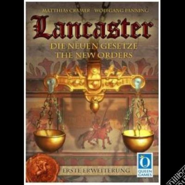 Lancaster. The New Laws. [Espansione per Lancaster]. gioco di Queen Games