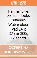 Hahnemuhle: Sketch Books Britannia Watercolour Pad 24 x 32 cm 300g 12 sheets