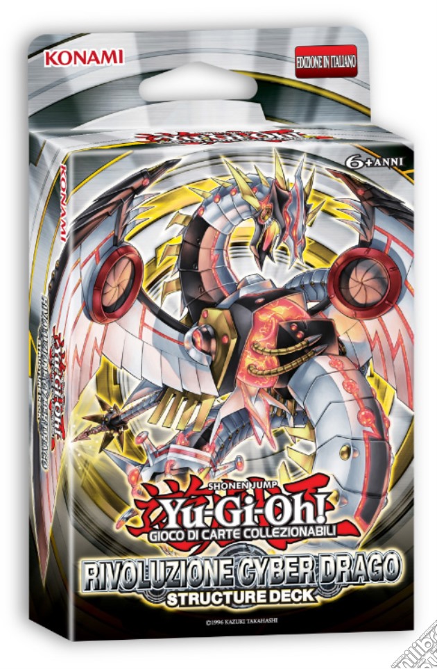 Yu-Gi-Oh! - La Rivoluzione Cyber Drago - Structure Deck gioco di Konami