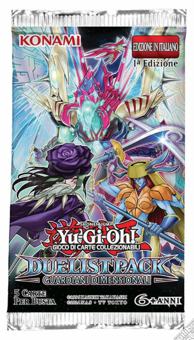 Yu-Gi-Oh! Duelist Pack Guardiani Dimens. gioco di CAR