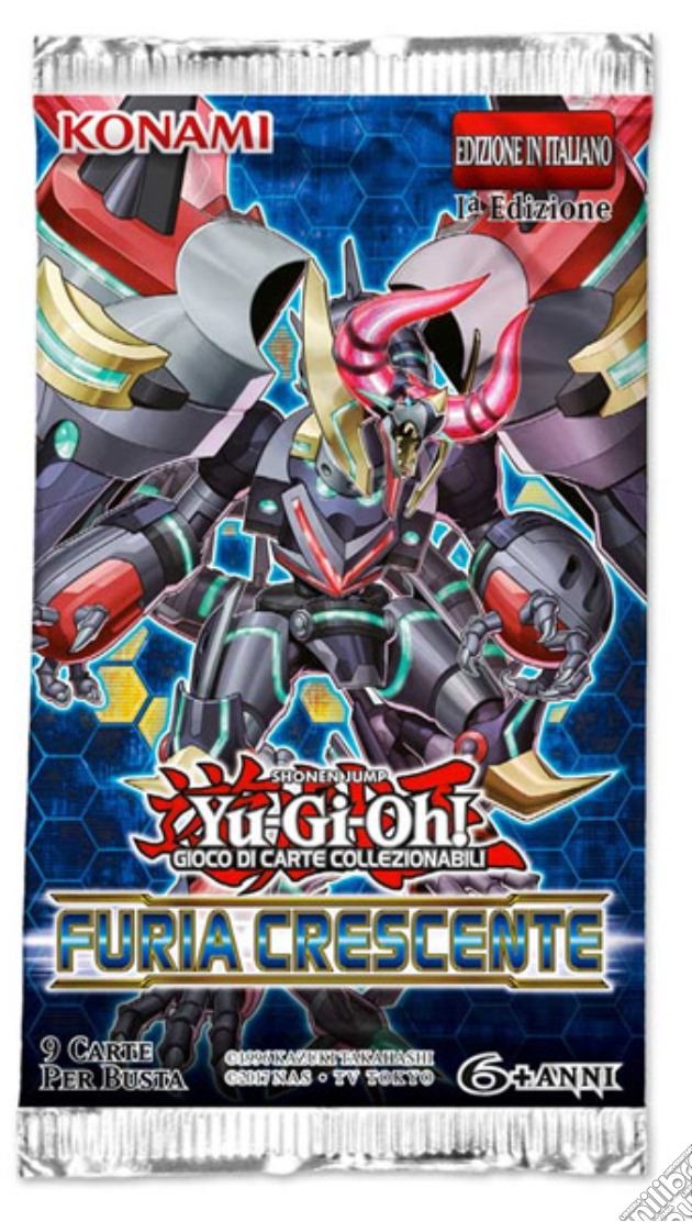 Yu-Gi-Oh! Furia Crescente 1a Ed. Busta gioco di CAR